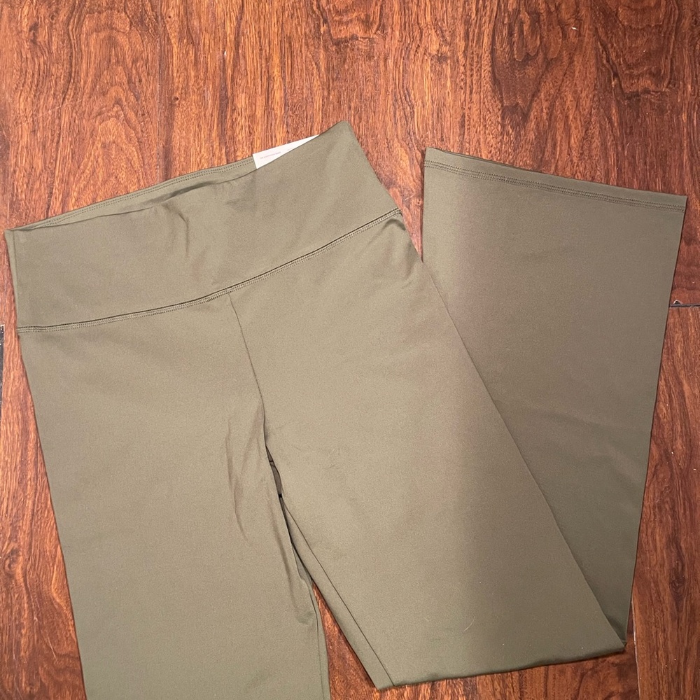 American Eagle Outfitters Sage Green Flare Pants